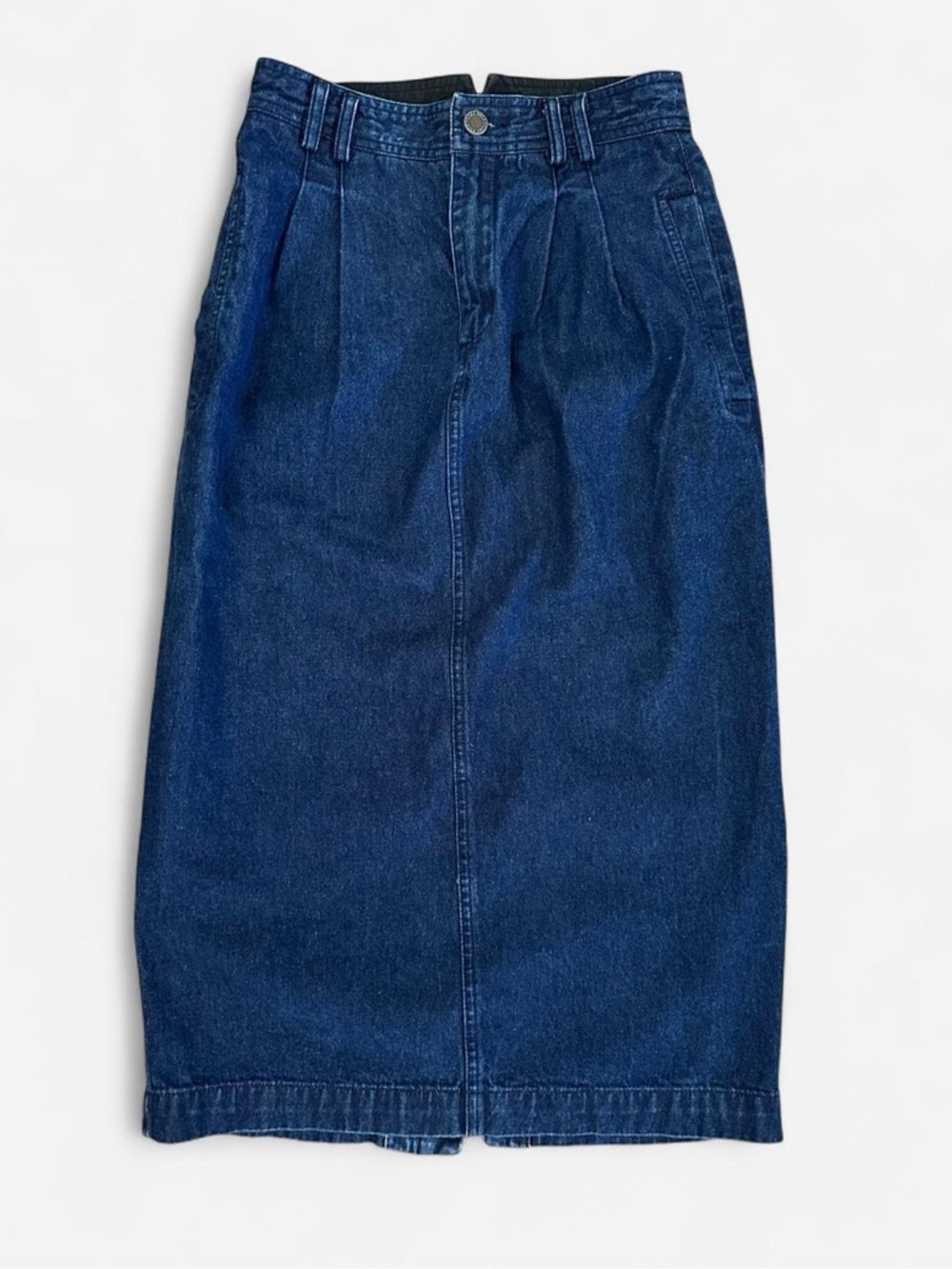 Vintage 90s Liz Claiborne Denim Midi Skirt